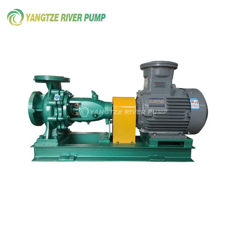 Horizontal chemical centrifugal pumps types IS and IR